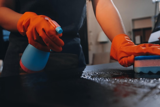 Empty, clean rental property ready for inspection